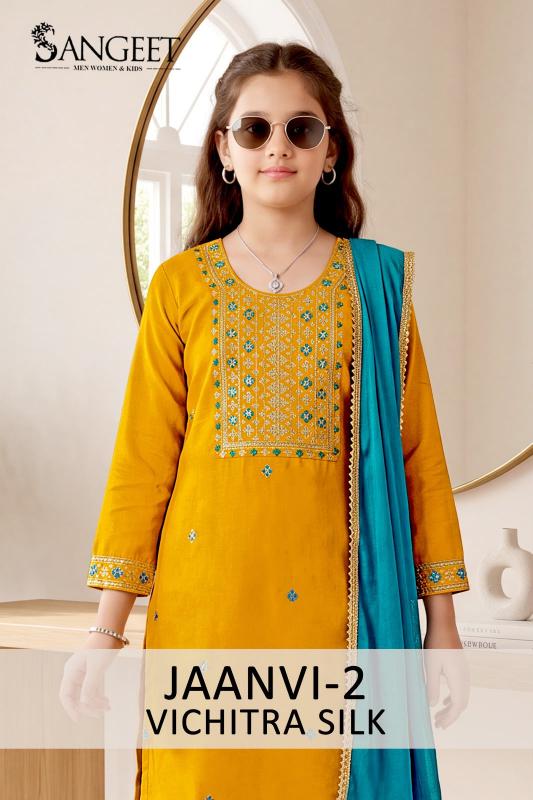 Sangeet Jaanvi vol 2 catalog desginer kids wear wholesale