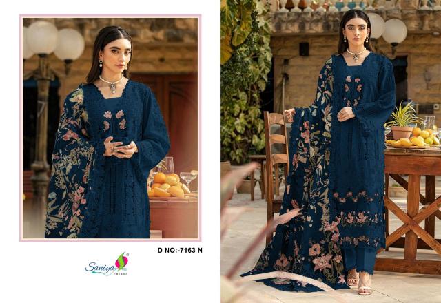 Saniya 7163 M to P catalog pakistani suits wholesale india