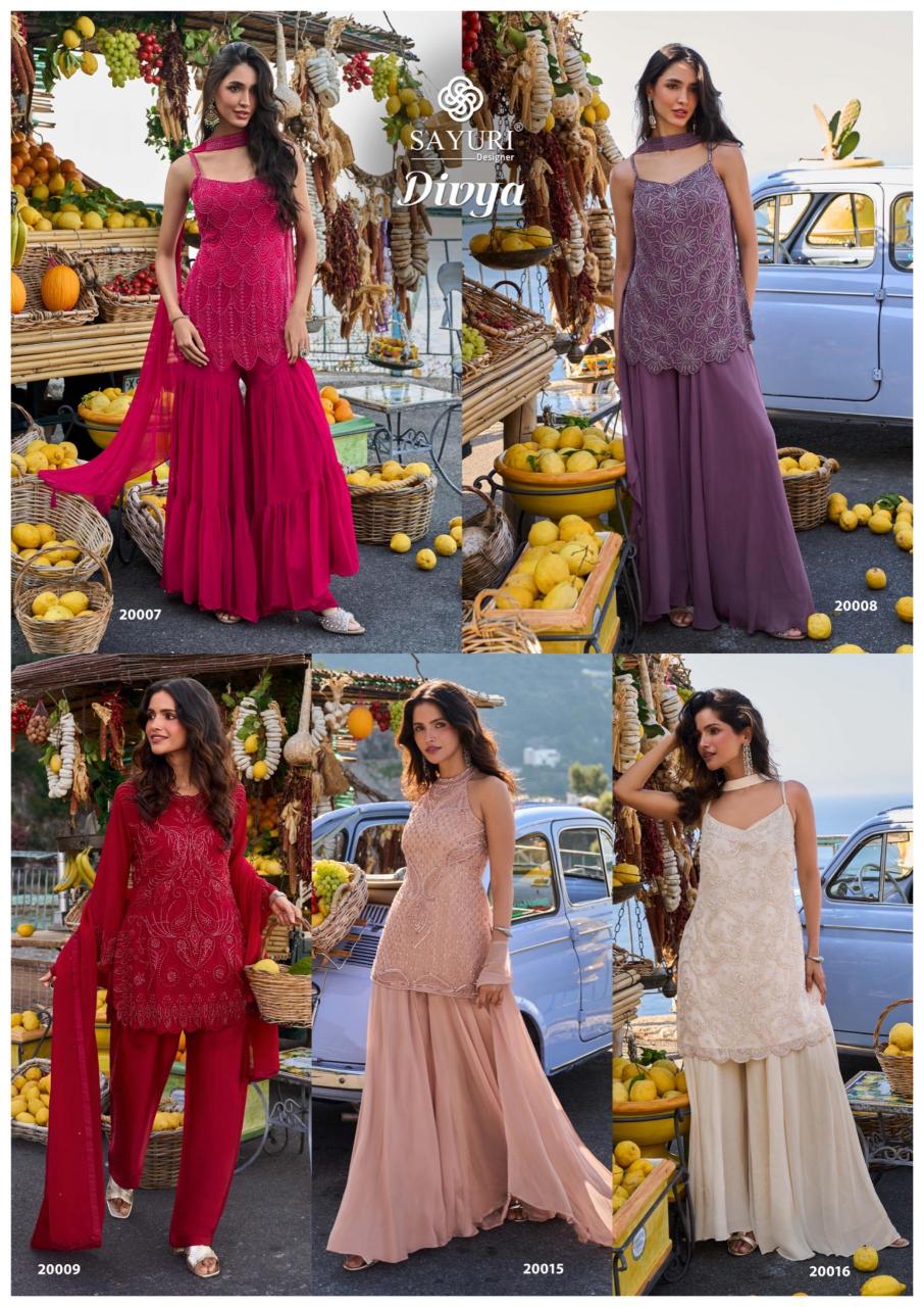 Sayuri Divya catalog designer salwar kameez wholesale in kolkata