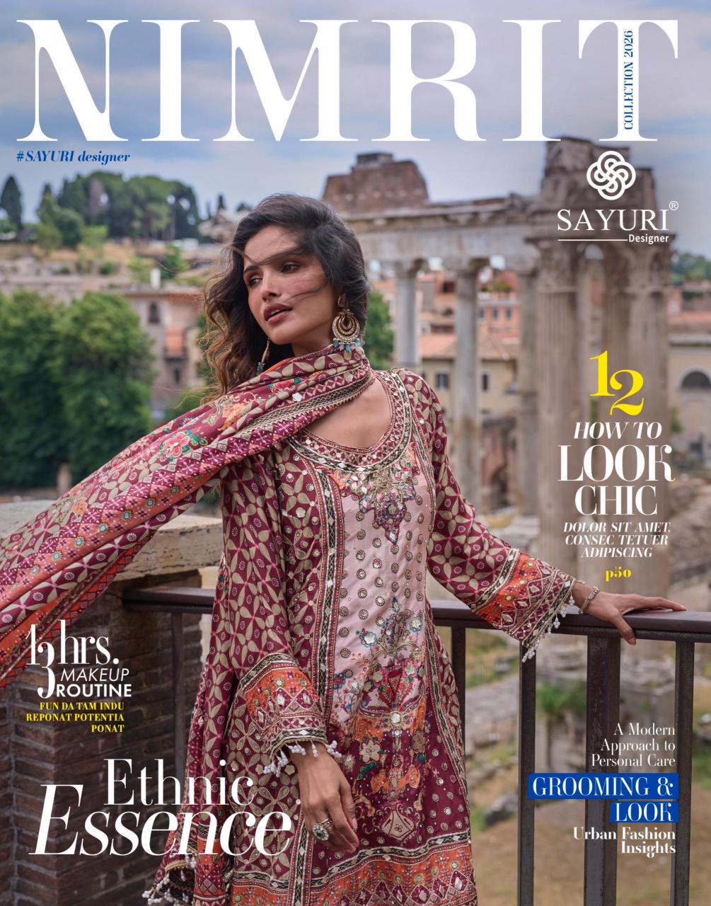 Sayuri Nimrit catalog wholesale pakistani designer salwar kameez