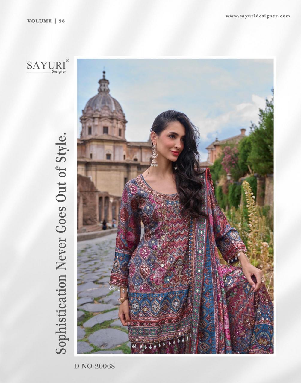 Sayuri Nimrit catalog wholesale pakistani designer salwar kameez