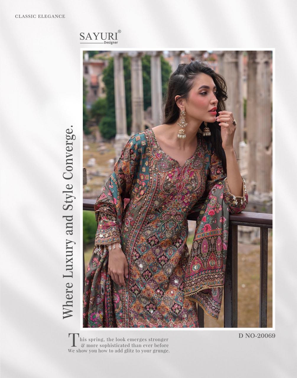 Sayuri Nimrit catalog wholesale pakistani designer salwar kameez