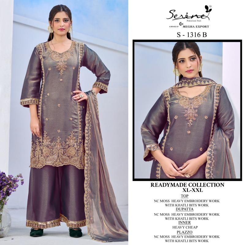 Serine S 1316 catalog wholesale ready made salwar kameez