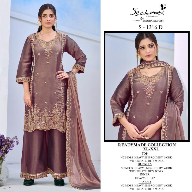 Serine S 1316 catalog wholesale ready made salwar kameez