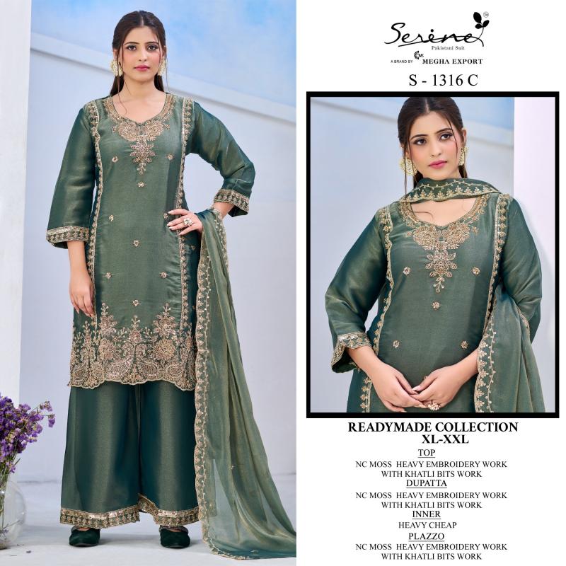 Serine S 1316 catalog wholesale ready made salwar kameez