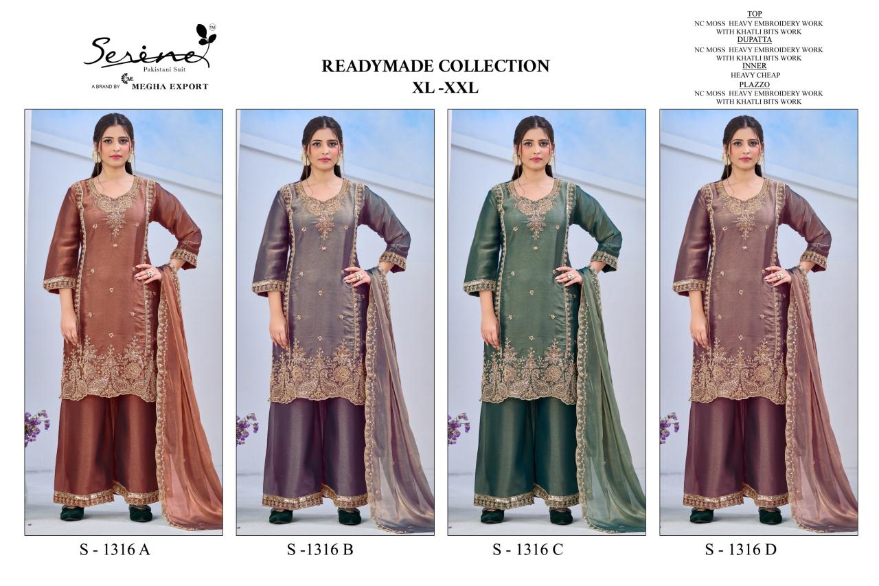Serine S 1316 catalog wholesale ready made salwar kameez
