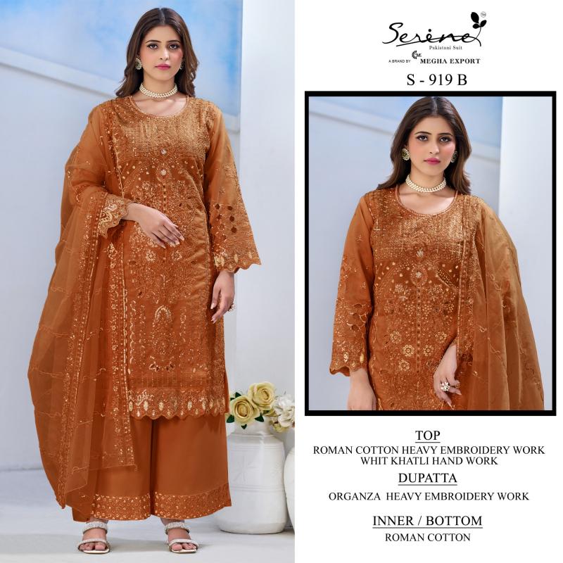 Serine S 919 catalog pakistani suits wholesaler in delhi