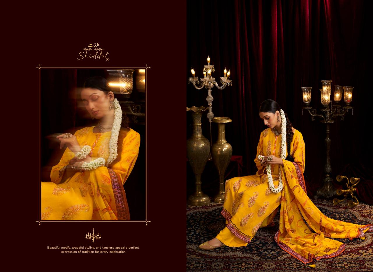 Shiddat Bell Rose 601 catalog salwar kameez wholesale market in ahmedabad