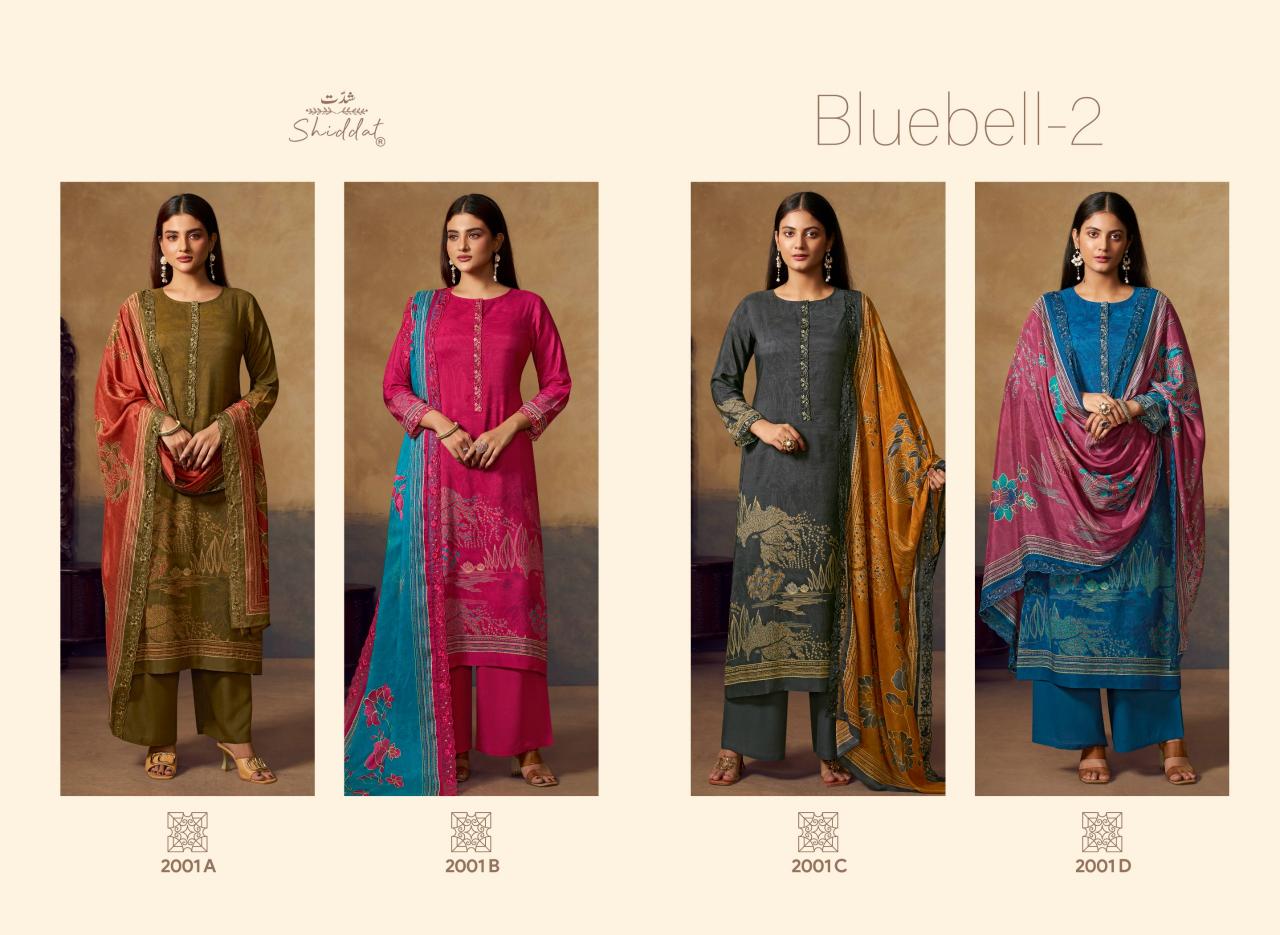 Shiddat Bluebell vol 2 catalog wholesale salwar kameez online shopping