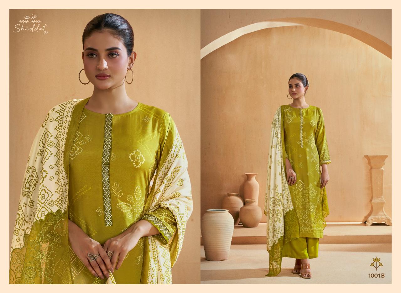 Shiddat Iris 1001 catalog wholesale salwar kameez catalogue with price