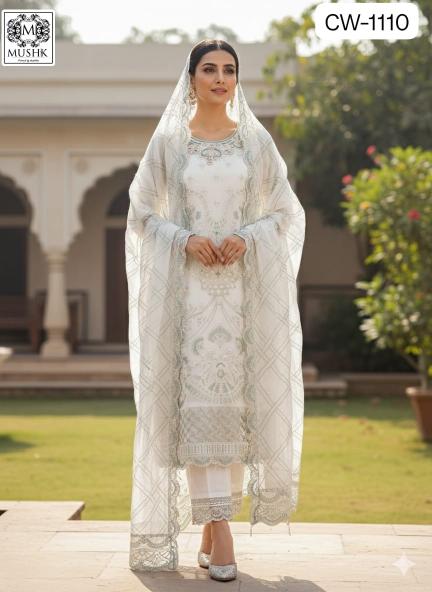 Shrddha Mushk CW 1110 Catalog pakistani suits wholesalers in mumbai