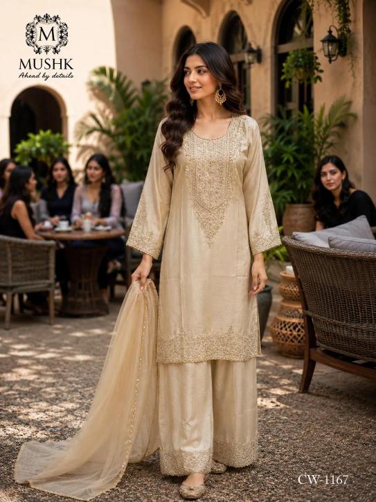Shrddha Mushk CW 1204 Catalog pakistani suits wholesale in surat