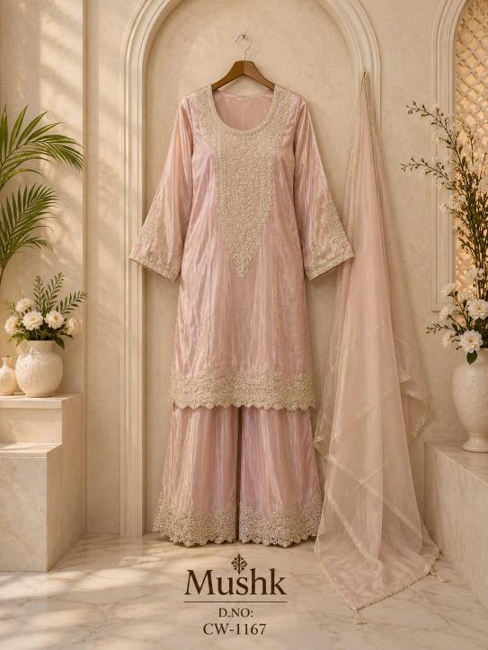 Shrddha Mushk CW 1204 Catalog pakistani suits wholesale in surat