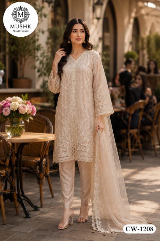 Shrddha Mushk CW 1208 Catalog pakistani suits wholesale in dubai