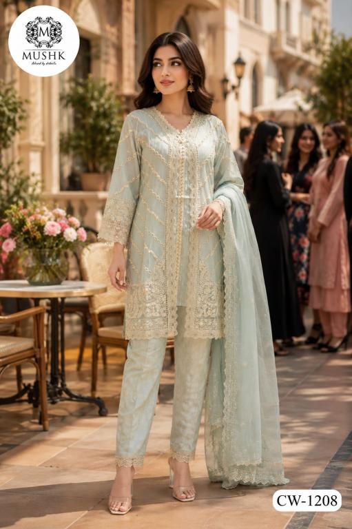 Shrddha Mushk CW 1208 Catalog pakistani suits wholesale in dubai