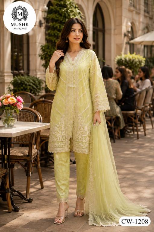 Shrddha Mushk CW 1208 Catalog pakistani suits wholesale in dubai