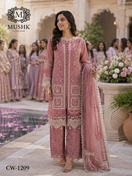 Shrddha Mushk CW 1209 Catalog pakistani salwar suit wholesale