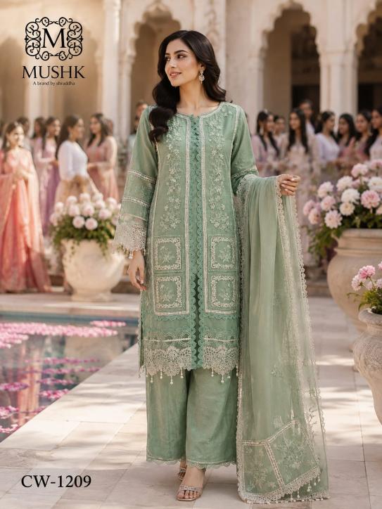 Shrddha Mushk CW 1209 Catalog pakistani salwar suit wholesale