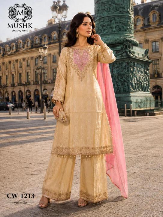 Shrddha Mushk CW 1213 Catalog pakistani suits wholesale dubai