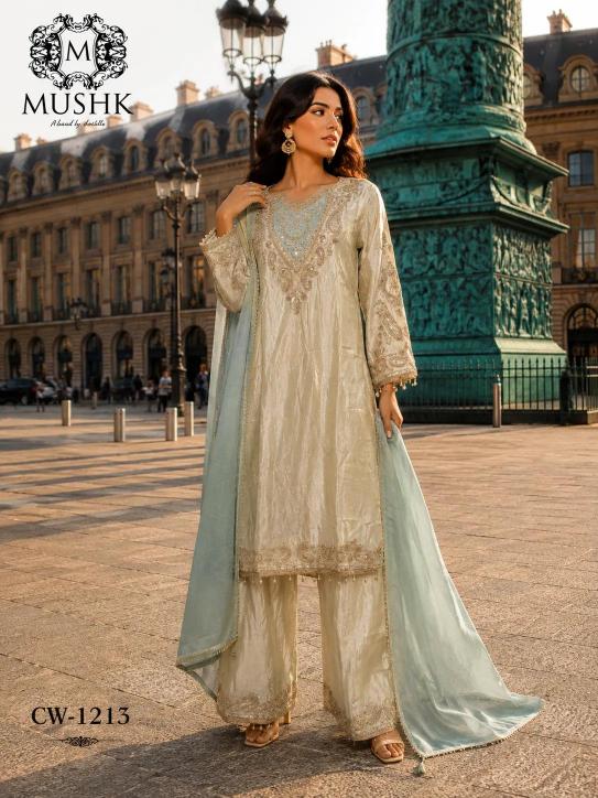 Shrddha Mushk CW 1213 Catalog pakistani suits wholesale dubai