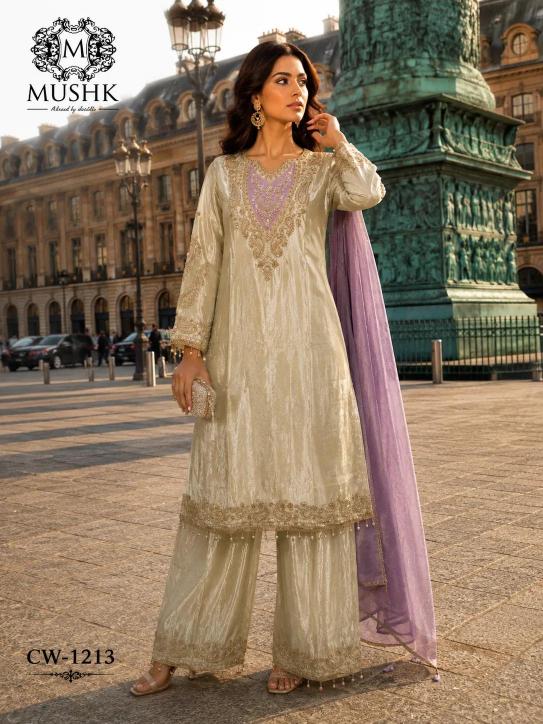 Shrddha Mushk CW 1213 Catalog pakistani suits wholesale dubai