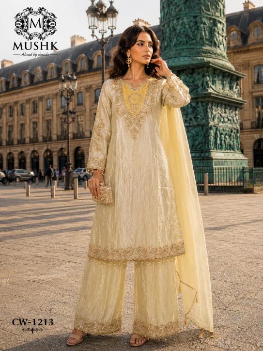 Shrddha Mushk CW 1213 Catalog pakistani suits wholesale dubai