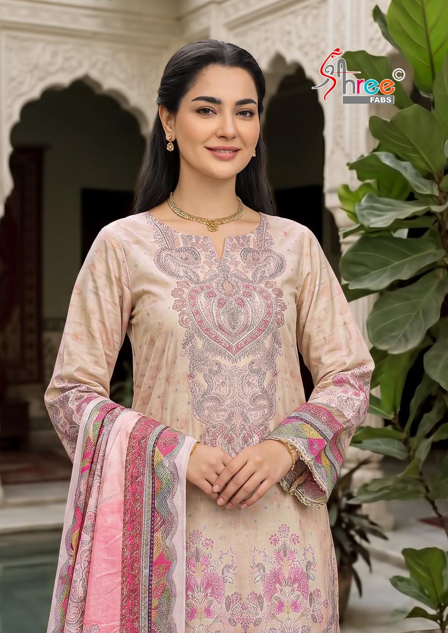Shree Fabs KT 387 & 388 catalog pakistani wholesale suits delhi