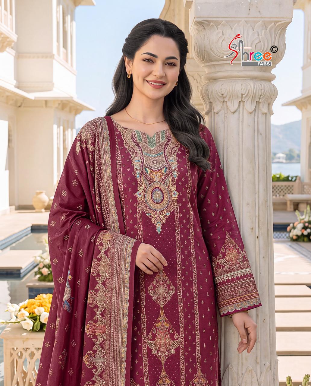 Shree Fabs KT 387 & 388 catalog pakistani wholesale suits delhi