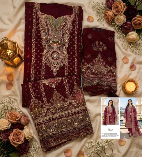 Shree Fabs KT 387 & 388 catalog pakistani wholesale suits delhi