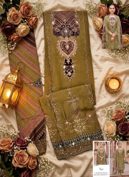 Shree Fabs KT 398 catalog wholesale pakistani suits in chennai