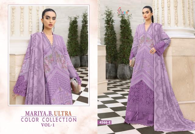 Shree Fabs Mariya B Ultra Color Collection Vol 1 Chiffon Dupatta wholesale pakistani suits delhi