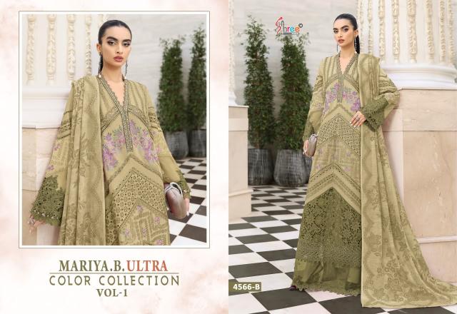 Shree Fabs Mariya B Ultra Color Collection Vol 1 Cotton Dupatta wholesale pakistani suits dwarka delhi