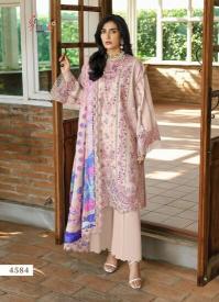 Shree Fabs Mushq Lawn Collection 26 Vol 1 catalog Chiffon Dupatta pakistani suits wholesaler batley
