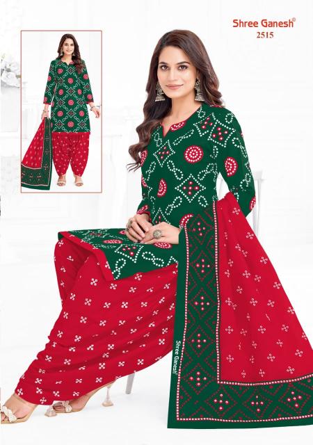 Shree Ganesh Bandhani Vol 5 – Dress Material Wholesale Catalog