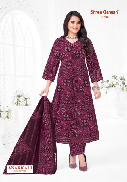 Shree Ganesh Zeenat Vol-7 – Anarkali Style Kurti Pant With Dupatta - Wholesale Catalog