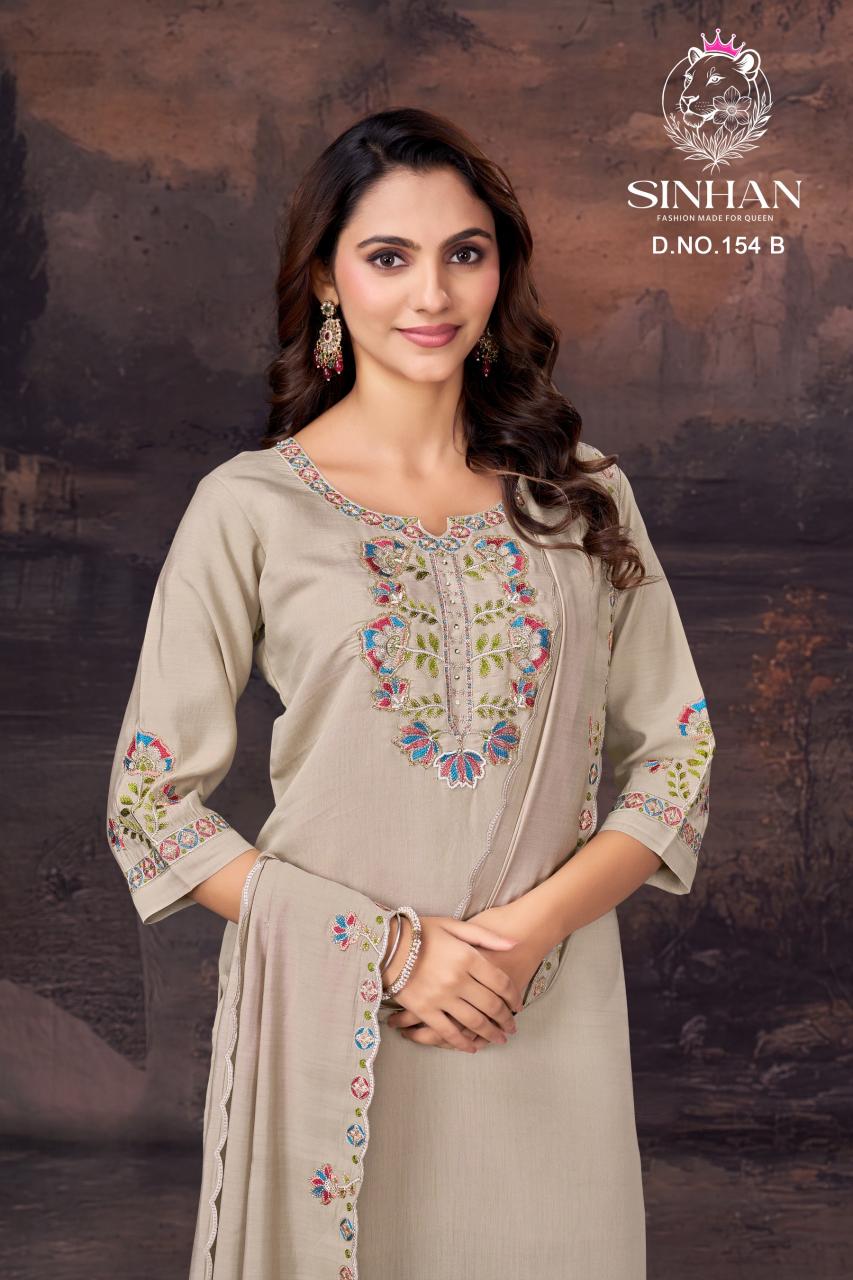 Sinhan 154 catalog kurti wholesalers in park street kolkata