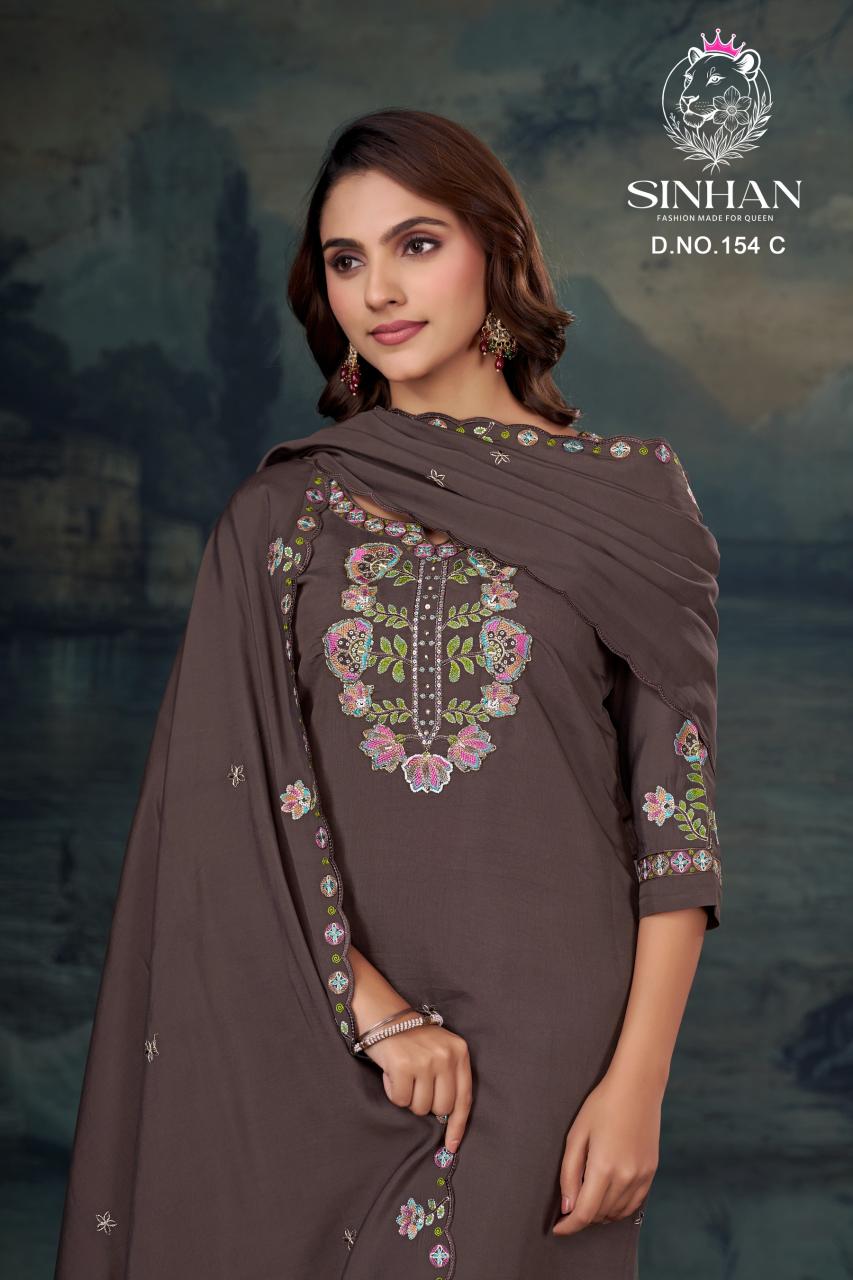 Sinhan 154 catalog kurti wholesalers in park street kolkata