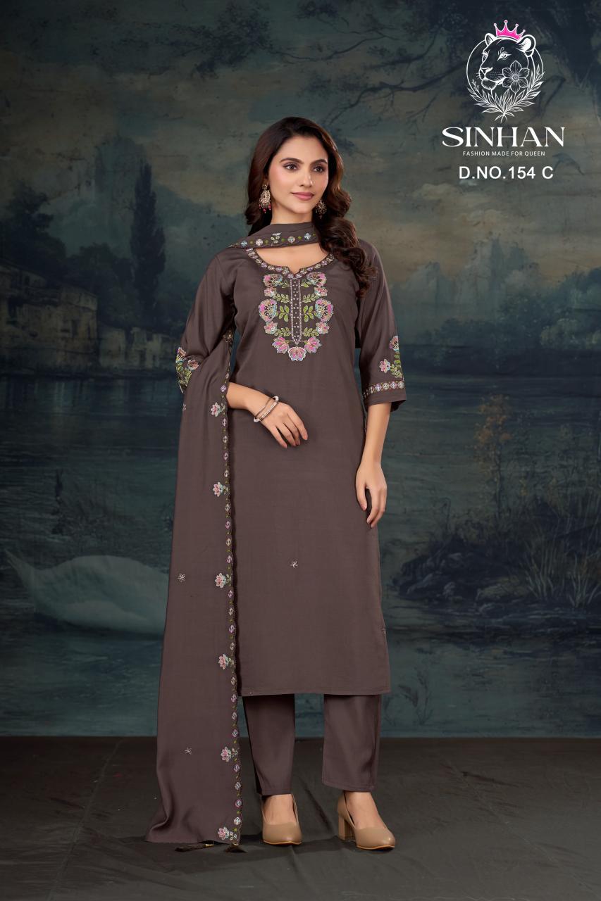 Sinhan 154 catalog kurti wholesalers in park street kolkata