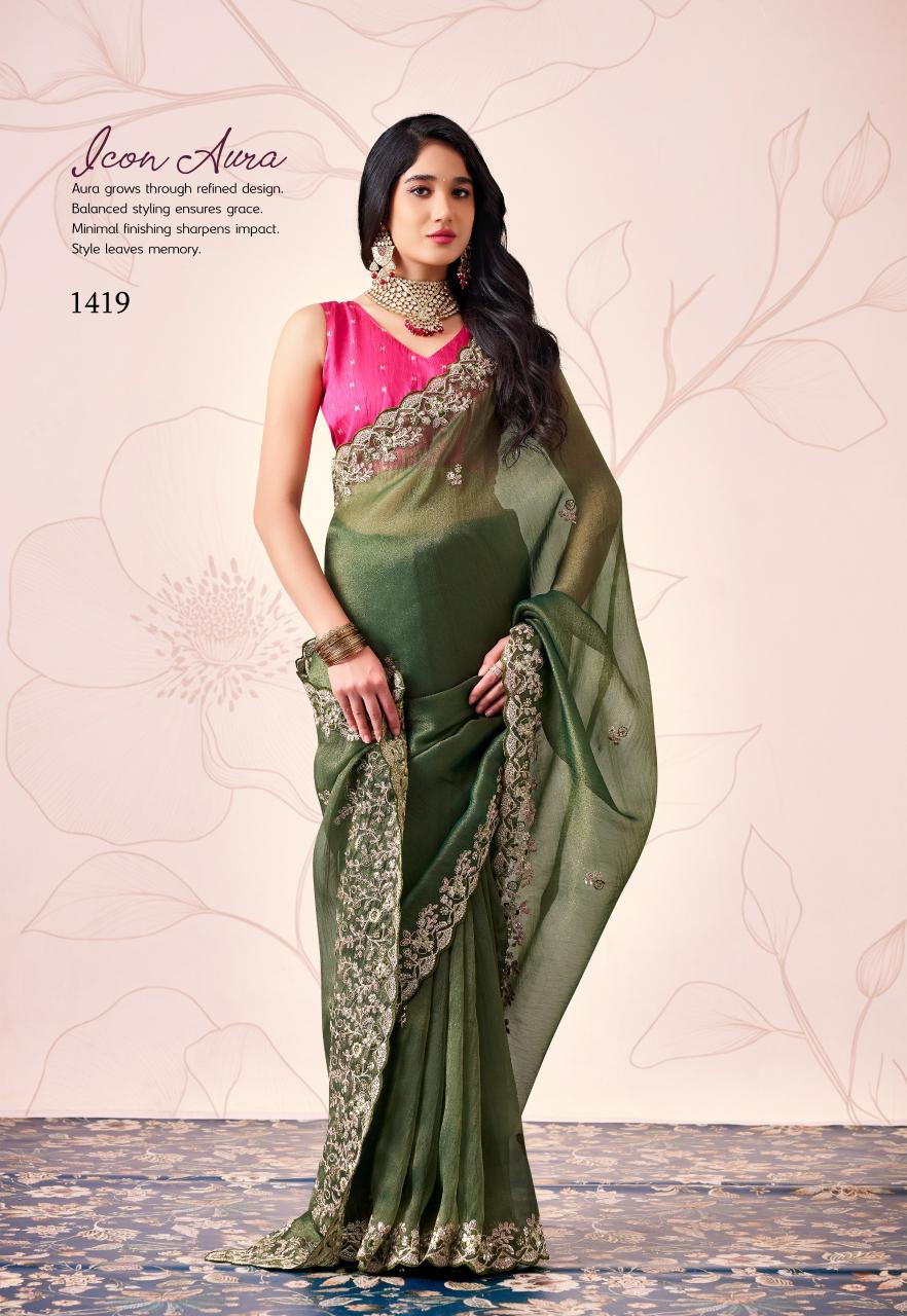 Stavan Jhanjhariya catalog fancy sarees wholesale in bangalore