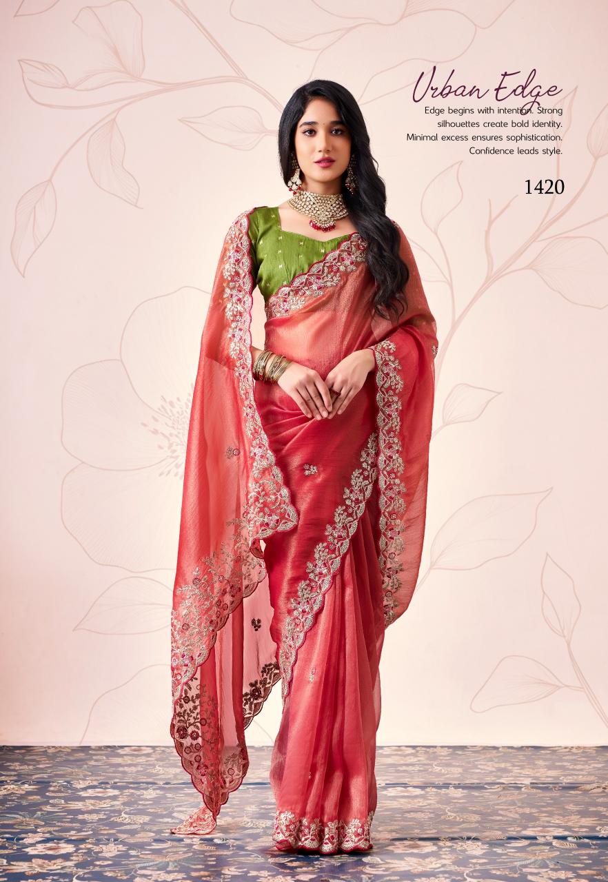 Stavan Jhanjhariya catalog fancy sarees wholesale in bangalore