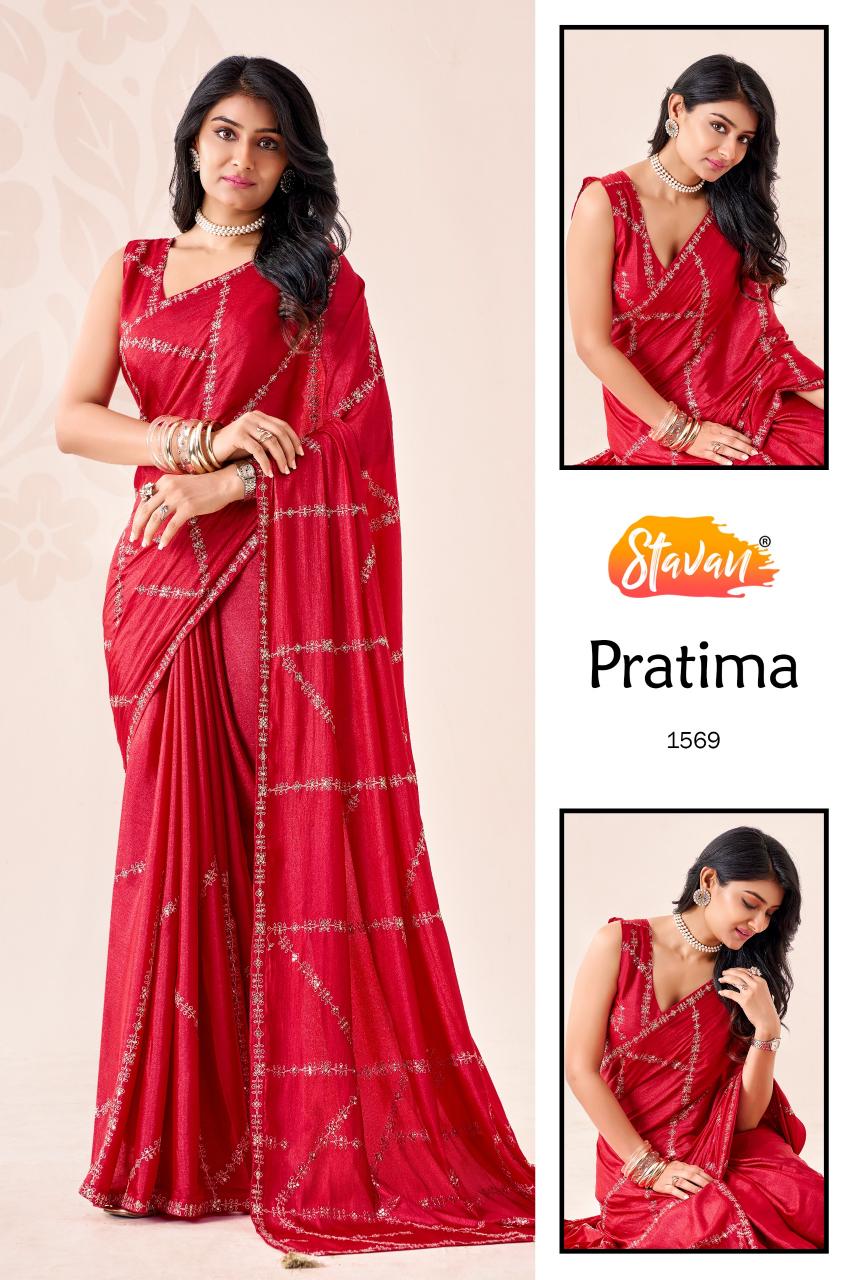 Stavan Pratima catalog best wholesale sarees in surat