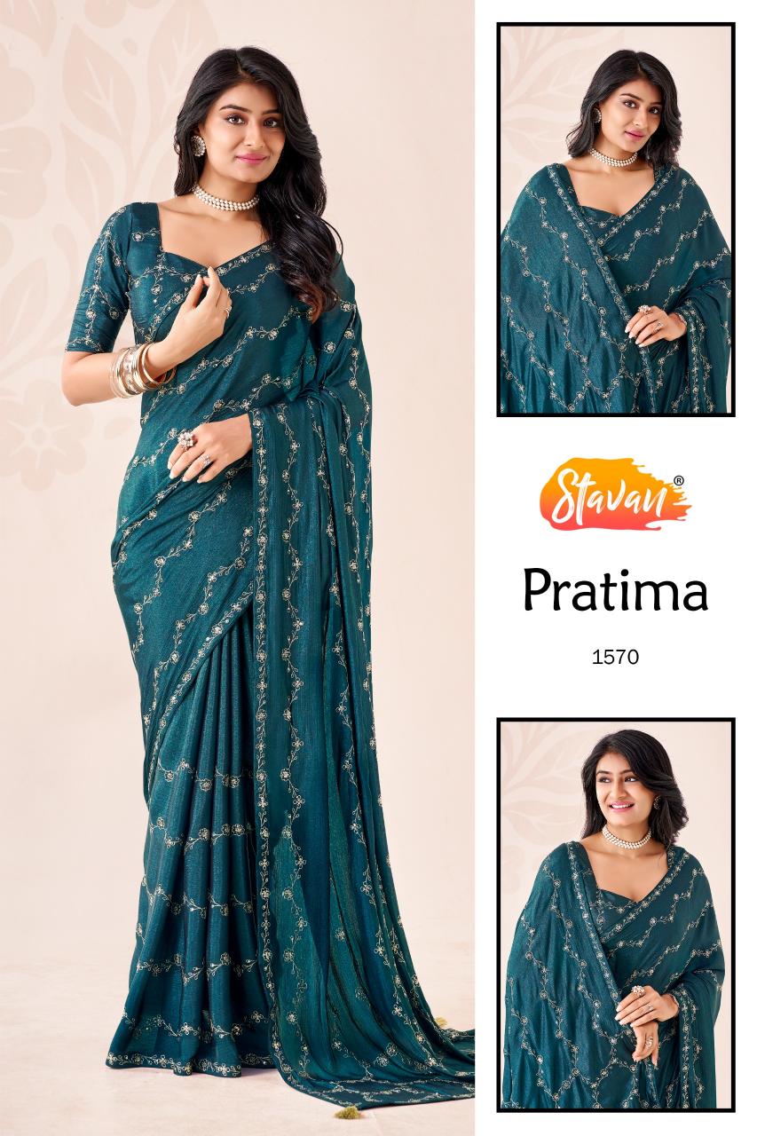 Stavan Pratima catalog best wholesale sarees in surat