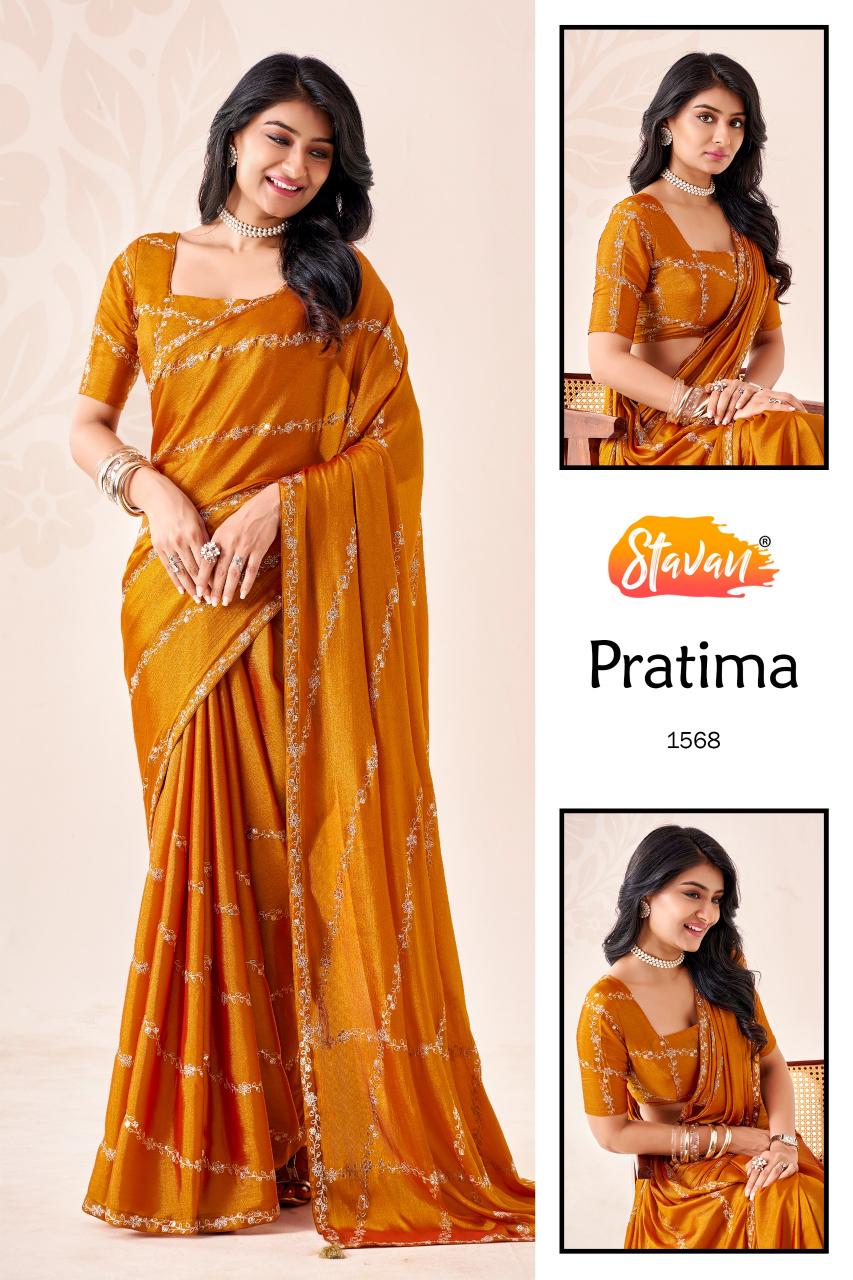 Stavan Pratima catalog best wholesale sarees in surat