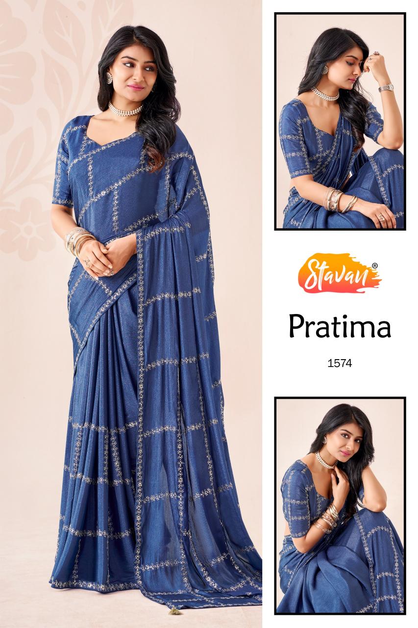 Stavan Pratima catalog best wholesale sarees in surat