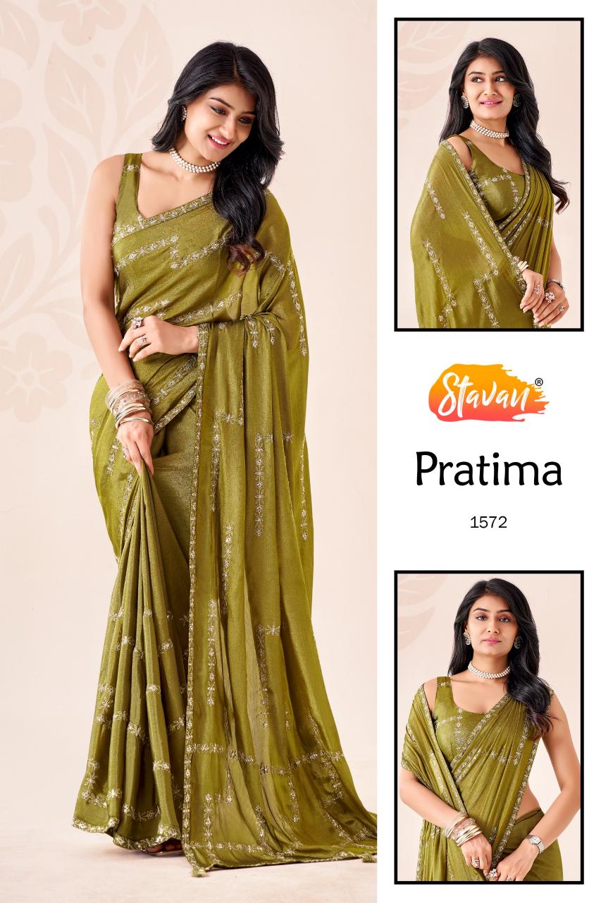 Stavan Pratima catalog best wholesale sarees in surat