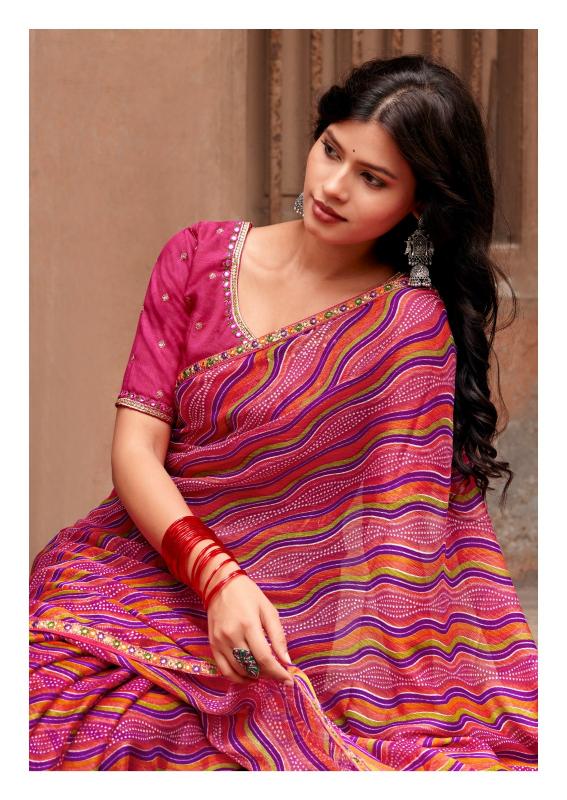 Stavan Rang Lehari catalog wholesale saree online