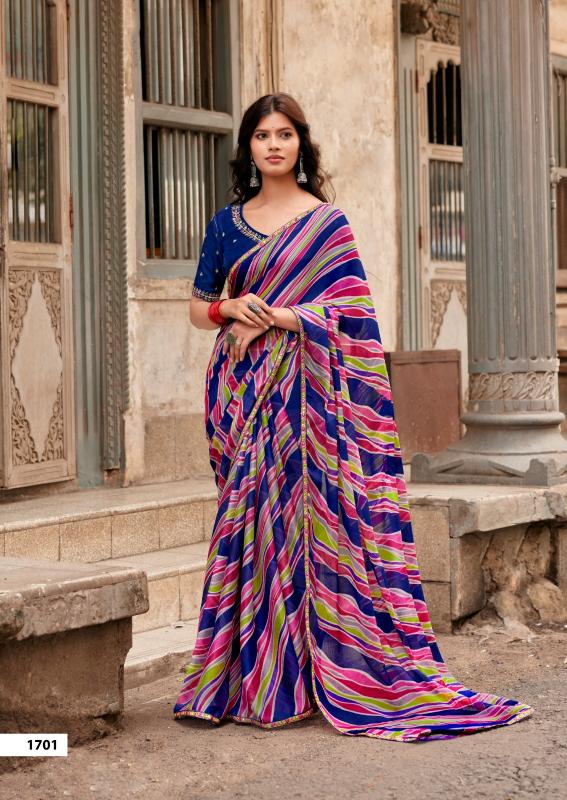 Stavan Rang Lehari catalog wholesale saree online