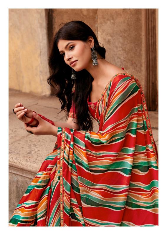 Stavan Rang Lehari catalog wholesale saree online