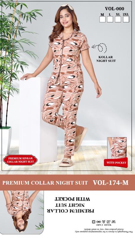 Summer Special Collor VOL.JC-174 M catalog night dress wholesaler