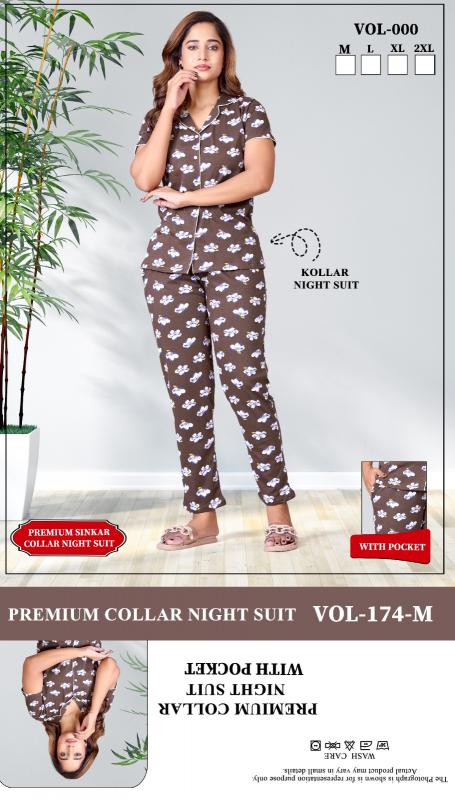 Summer Special Collor VOL.JC-174 M catalog night dress wholesaler